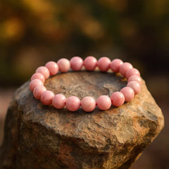 Rhodochrosite Stone Bracelet