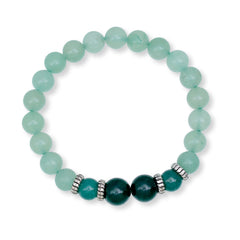 Rudratva Green Aventurine Bracelet (Mithun Rashi - Gemini)