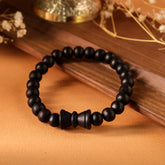 Karungali Malai Damru Bracelet with Govt. Certification