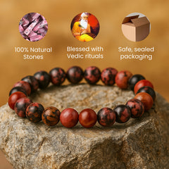 Rhodonite Stone Bracelet