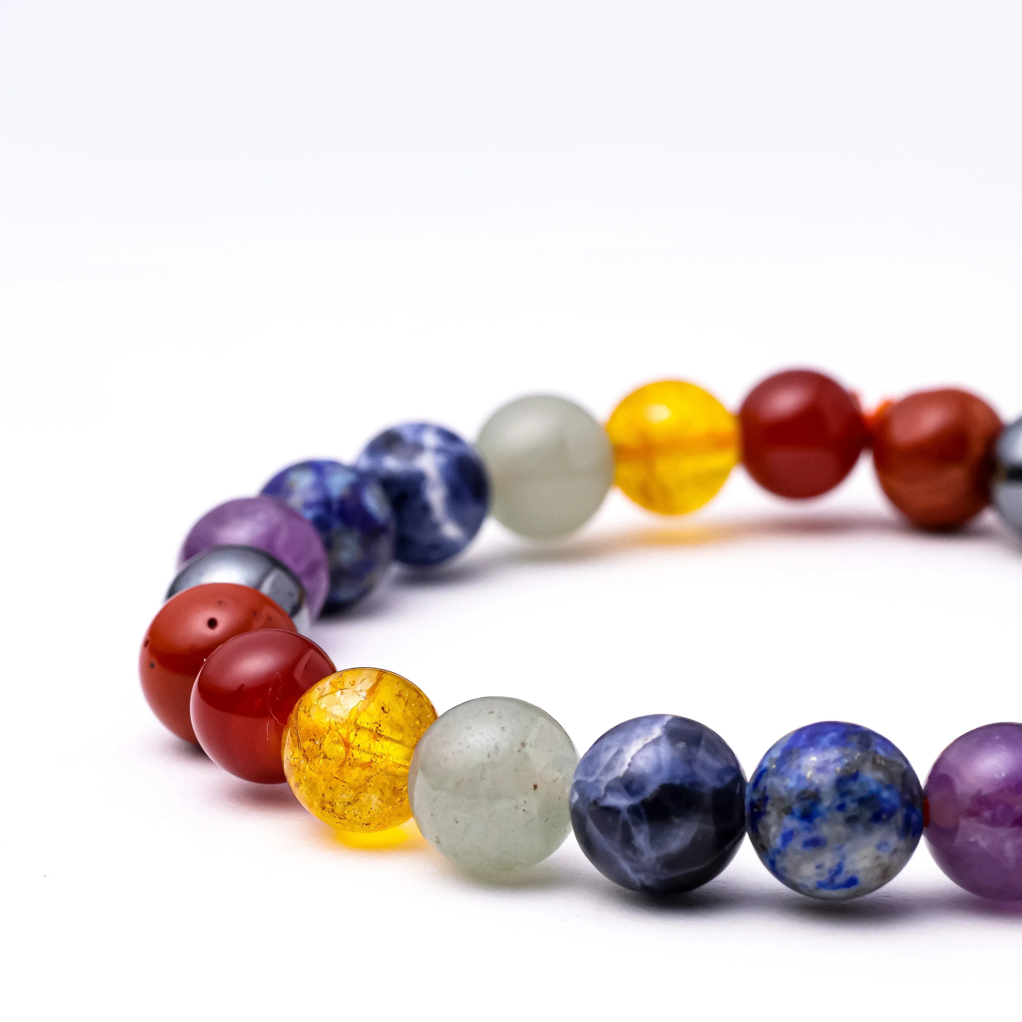 Divine Chakra Healing Bracelet – 7 Powerful Stones for Balance & Energy