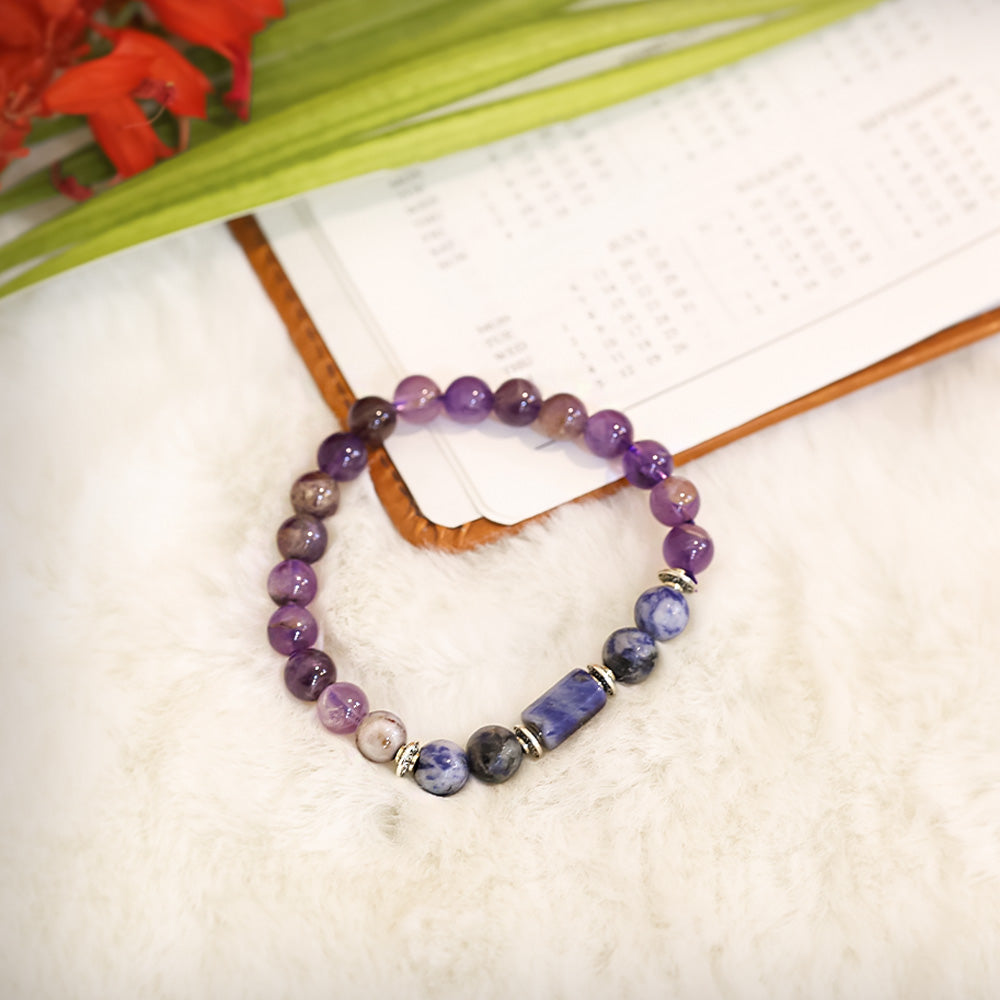 Amethyst Bracelet (Makar Rashi) Capricorn