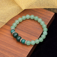 Rudratva Green Aventurine Bracelet (Mithun Rashi - Gemini)