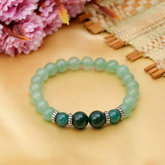 Rudratva Green Aventurine Bracelet (Mithun Rashi - Gemini)