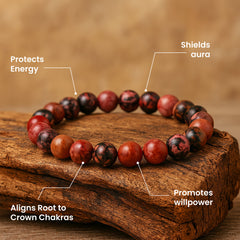Rhodonite Stone Bracelet
